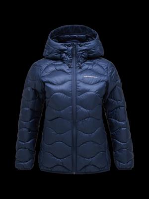 Peak Performance Helium Down Hood Isolatiejas Dames Blue Shadow M