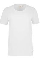 HAKRO Organic Regular Fit T-Shirt ronde hals wit, Effen - thumbnail