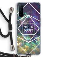 Negenduust ruimte: OnePlus Nord CE 5G Transparant Hoesje met koord