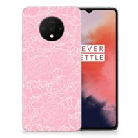 OnePlus 7T | TPU Case | White Flowers