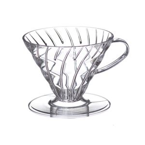 Hario V60 dripper - plastic transparant - maat 02