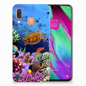 Samsung Galaxy A40 TPU Hoesje Vissen