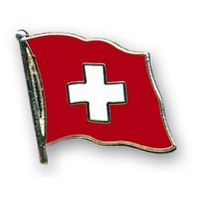 Pin speldje-broche Vlag Zwitserland 20 mm - thumbnail