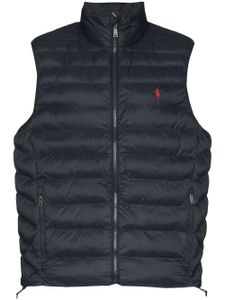 Polo Ralph Lauren gilet matelassé à logo brodé - Bleu