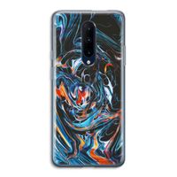 Black Unicorn: OnePlus 7 Pro Transparant Hoesje