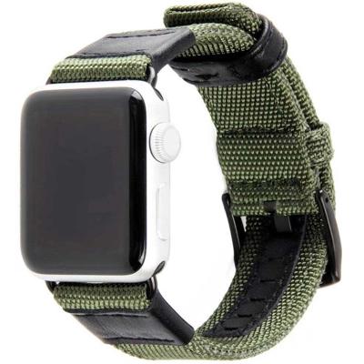 Apple Watch Nylon Military Band - Groen - 38, 40, 41 & 42mm