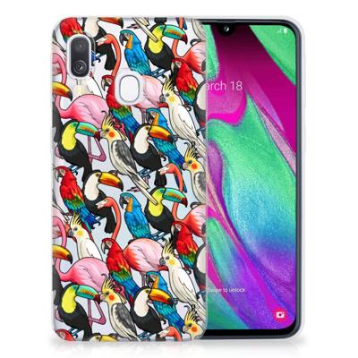 Samsung Galaxy A40 | TPU Hoesje | Birds