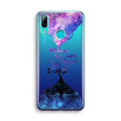 Stars quote: Huawei P Smart (2019) Transparant Hoesje