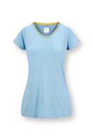 Pip Studio Toy Top Short Sleeve Solid Blue XL