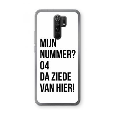 Da ziede van hier: Xiaomi Redmi 9 Transparant Hoesje