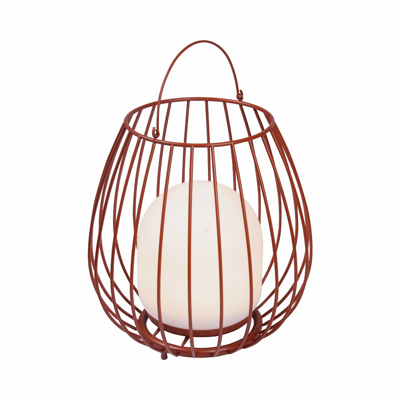 Tafellamp zwart Jim To-Go oplaadbaar led 38 cm