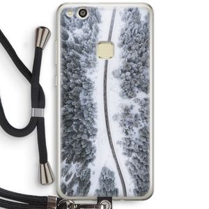 Snøfall: Huawei Ascend P10 Lite Transparant Hoesje met koord