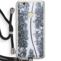 Snøfall: Huawei Ascend P10 Lite Transparant Hoesje met koord