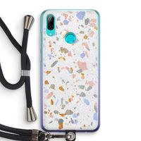 Terrazzo N°8: Huawei P Smart (2019) Transparant Hoesje met koord
