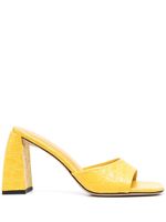 BY FAR mules Romy 95 mm - Jaune
