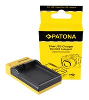 Slim micro-USB Charger Nikon EN-EL15 1 V1 EN-EL15 D600 D610 D7000 D7100 D800 D8000 - thumbnail