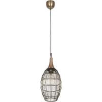 LED Hanglamp - Hangverlichting - Trion Sorana - E27 Fitting - 1-lichts - Rond - Oud Brons - Metaal
