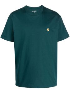 Carhartt WIP t-shirt en coton à logo brodé - Vert