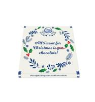 Wensreep Delftsblauw Kerst all I want