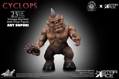 Ray Harryhausen Soft Vinyl Statue Cyclops (Vintage-Style) 25 cm Ray Harryhausen Soft Vinyl Statue Cyclops (Vintage-Style) 25 cm