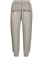 Dolce & Gabbana pantalon de jogging à logo imprimé - Gris