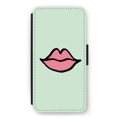 Kusje: iPhone 12 Pro Max Flip Hoesje