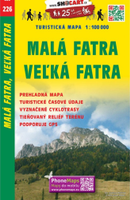 Fietskaart 226 Malá Fatra, Veľká Fatra | Shocart Fietskaart 226 Malá Fatra, Veľká Fatra | Shocart