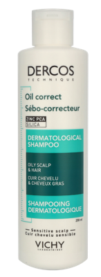 Vichy Dercos Oil-Correct Dermatological Shampoo 200 ml