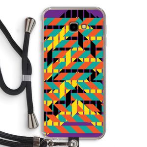 Skew Bee 2: Samsung Galaxy J4 Plus Transparant Hoesje met koord