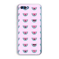 Smiley watermeloenprint: Honor 10 Transparant Hoesje