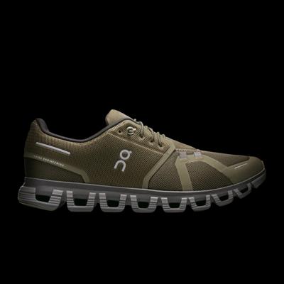 ON Cloud 6 Lage Wandelschoen Heren Olive | Eclipse 42