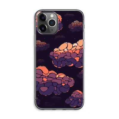 Patroon Wolken: iPhone 11 Pro Max Transparant Hoesje