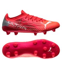 PUMA Ultra 1.3 FG/AG Faster Football - Rood/Wit Vrouw - thumbnail