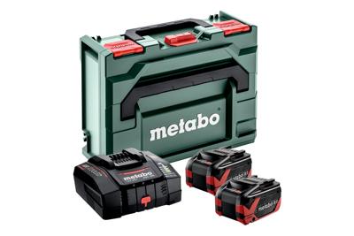 Metabo Basis-set 2 x LiHDX 8.0 Ah | Met ASC 290 supersnellader - 685305000
