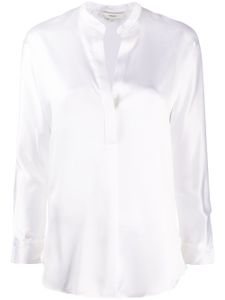 Vince blouse ample à col ouvert - Blanc