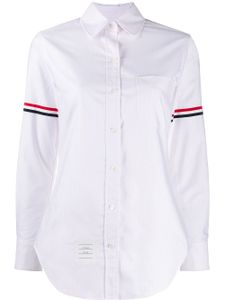 Thom Browne chemise Oxford à rayures University - Rose