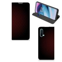 OnePlus Nord CE 5G | Hoesje met Magneet | Geruit Rood