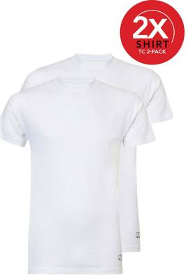 Ten Cate 2-Pack Basic T-shirts Ronde Hals Wit-M
