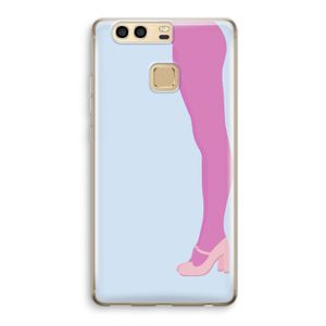 Pink panty: Huawei P9 Transparant Hoesje