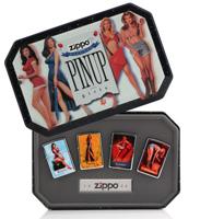Zippo Aanstekers - Zippo Salutes Pin Up Girls - Zippo 1996 Collectible Of The Year