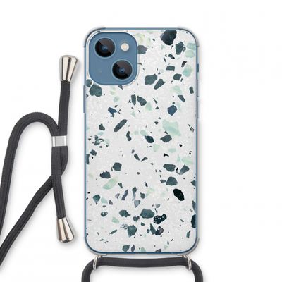 Terrazzo N°2: iPhone 13 mini Transparant Hoesje met koord