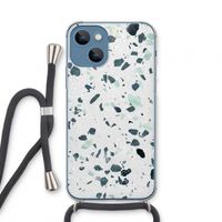 Terrazzo N°2: iPhone 13 mini Transparant Hoesje met koord