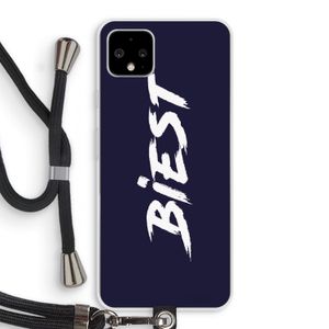 Biest: Pixel 4 XL Transparant Hoesje met koord