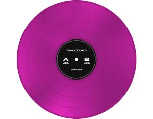 Native Instruments Traktor Control Vinyl Neon Pink Transparent (2024 Edition)