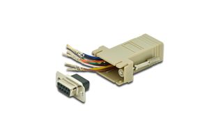 Digitus AK-610516-000-I D-sub adapter D-sub bus 9-polig - RJ45-bus 1 stuk(s)