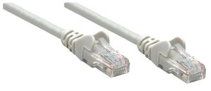 Intellinet 736992 RJ45 Netwerkkabel, patchkabel CAT 6A S/FTP 0.25 m Grijs Afgeschermd (enkel), Afscherming totaal, Halogeenvrij 1 stuk(s)