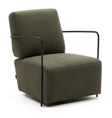 Kave Home Fauteuil 'Gamer' Stof, kleur Donkergroen