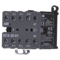 BC6-30-01 24VDC  - Magnet contactor 8A 24VDC BC6-30-01 24VDC