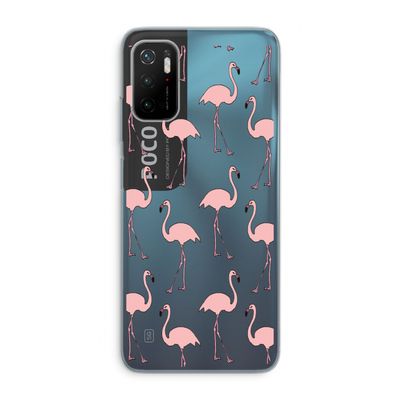 Anything Flamingoes: Xiaomi Poco M3 Pro 5G Transparant Hoesje