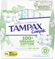 Tampax Cotton Regular tampons, pak van 14 stuks - thumbnail